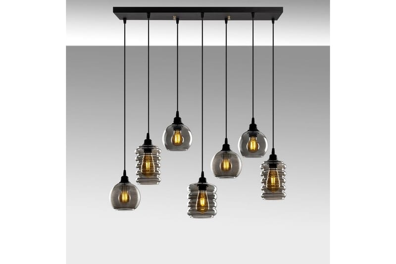 Taklampa Ilena Rök - Antracit - Belysning - Inomhusbelysning & lampor - Taklampor & takbelysning - Kökslampa & pendellampa