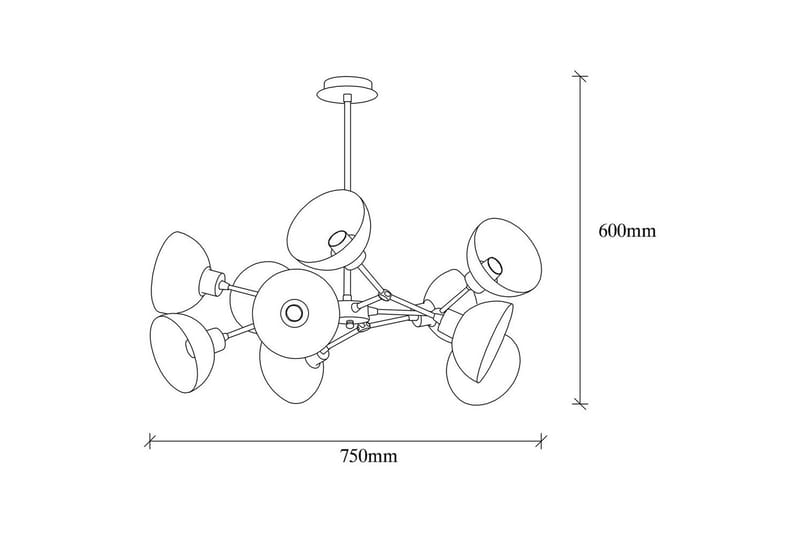 Taklampa Ilmare Moonza Vintage - Vintage - Belysning - Inomhusbelysning & lampor - Taklampor & takbelysning - Kökslampa & pendellampa