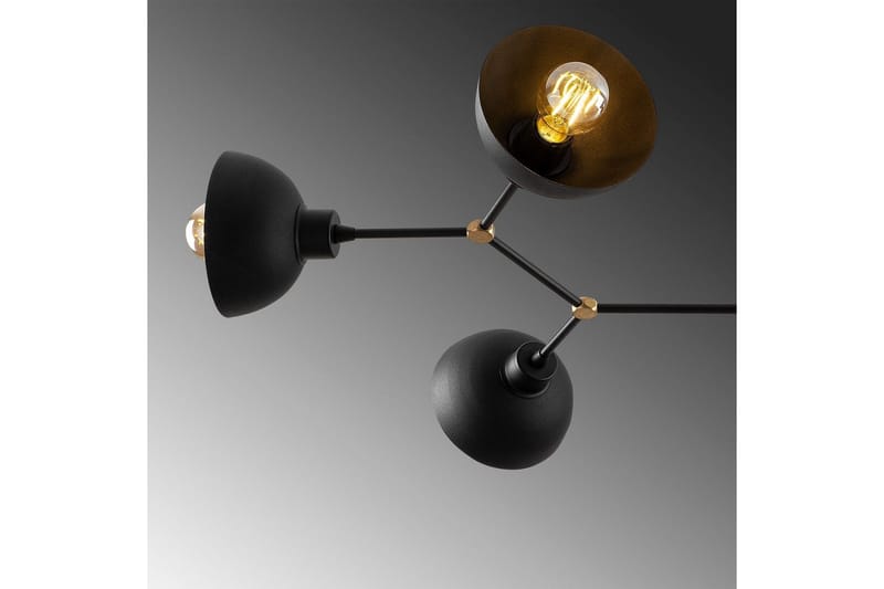 Taklampa Ilmare Svart - Svart - Belysning - Inomhusbelysning & lampor - Taklampor & takbelysning - Kökslampa & pendellampa