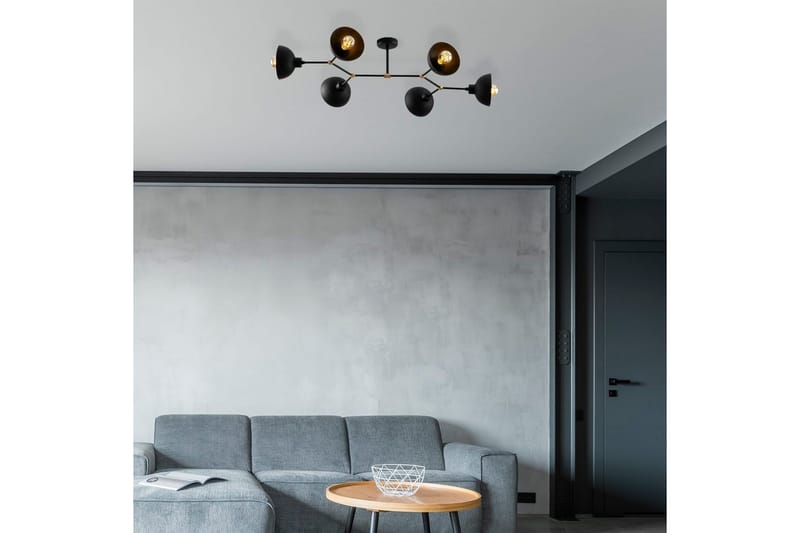 Taklampa Ilmare Svart - Svart - Belysning - Inomhusbelysning & lampor - Taklampor & takbelysning - Kökslampa & pendellampa