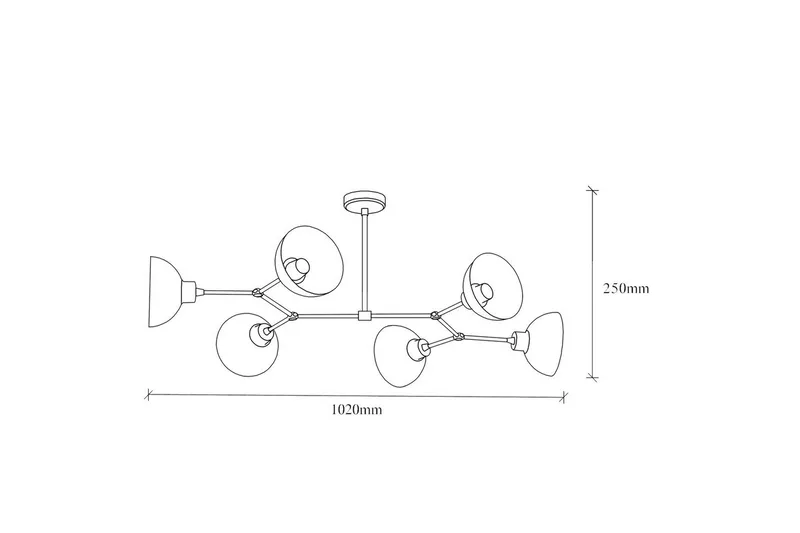 Taklampa Ilmare Vintage - Vintage - Belysning - Inomhusbelysning & lampor - Taklampor & takbelysning - Plafond