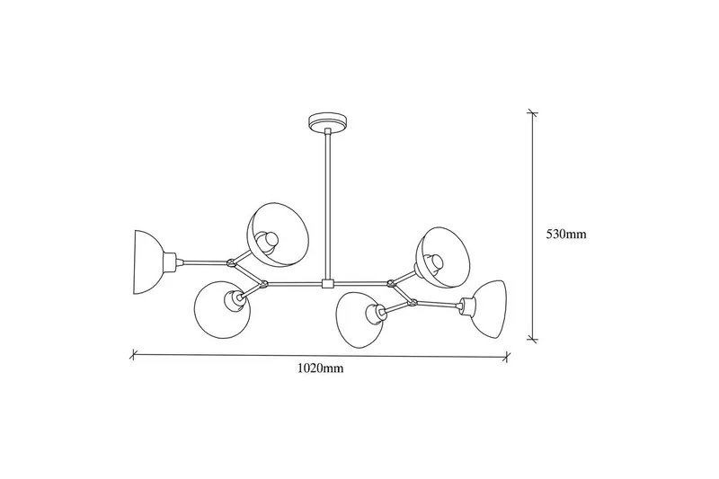 Taklampa Ilmaremore Vintage - Multifärgad - Belysning - Inomhusbelysning & lampor - Taklampor & takbelysning - Kökslampa & pendellampa