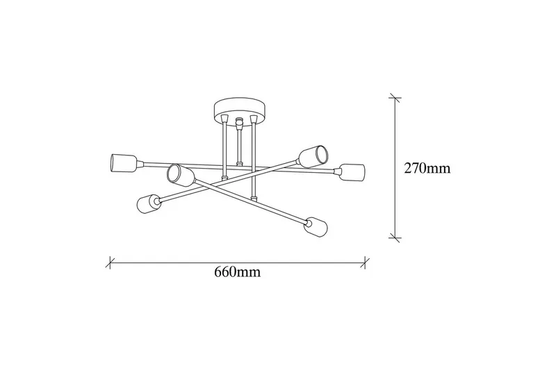 Taklampa Jandor Vintage - Vintage - Belysning - Inomhusbelysning & lampor - Taklampor & takbelysning - Plafond