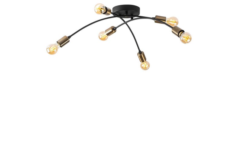 Taklampa Jano Svart / Vintage - Svart / Vintage - Belysning - Inomhusbelysning & lampor - Taklampor & takbelysning - Plafond