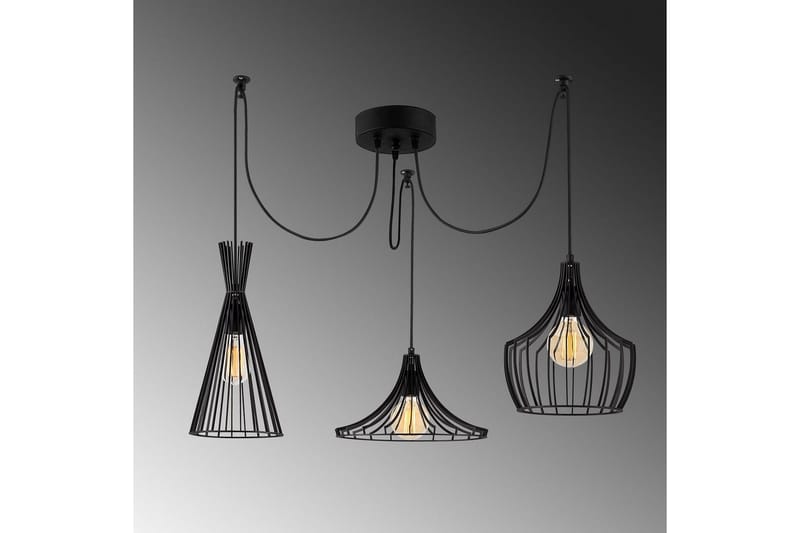Taklampa Jarim Svart - Svart - Belysning - Inomhusbelysning & lampor - Taklampor & takbelysning - Kökslampa & pendellampa