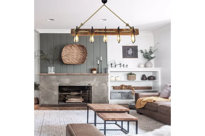 Taklampa Kalldrun Valnöt - Valnöt - Belysning - Inomhusbelysning & lampor - Taklampor & takbelysning - Kökslampa & pendellampa