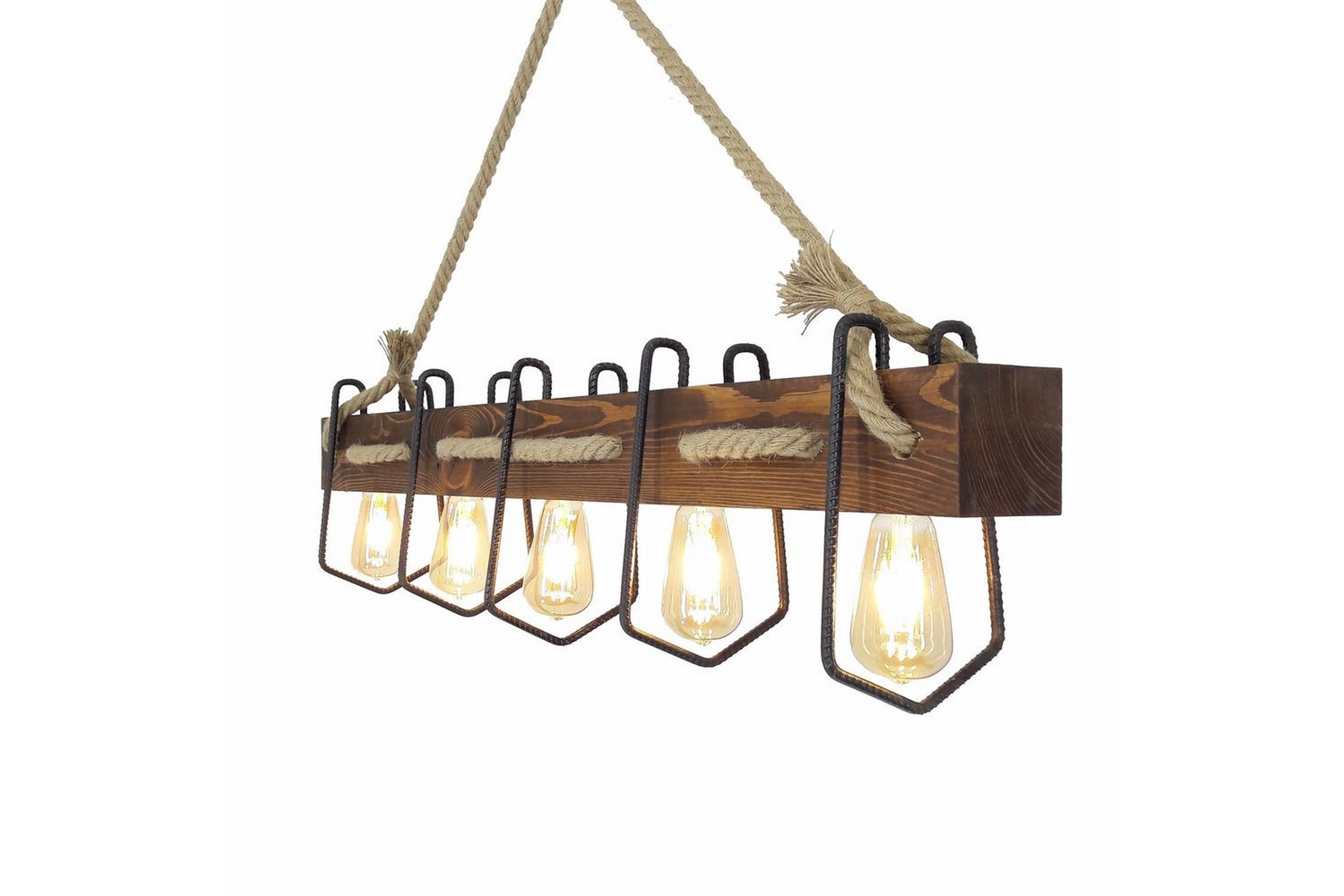 Taklampa Kalldrun Valnöt - Valnöt