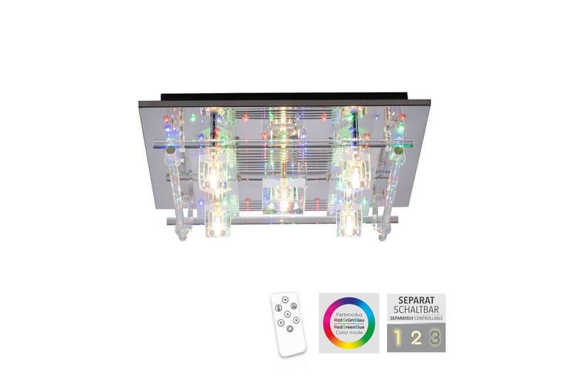 Taklampa Kemal2.0 - 50x15x50 cm - Belysning - Inomhusbelysning & lampor - Taklampor & takbelysning - Plafond