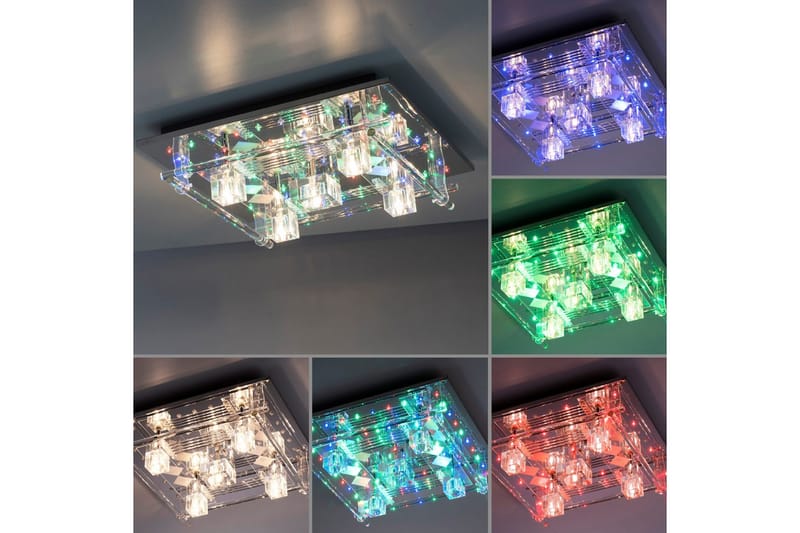 Taklampa Kemal2.0 - 50x15x50 cm - Belysning - Inomhusbelysning & lampor - Taklampor & takbelysning - Plafond