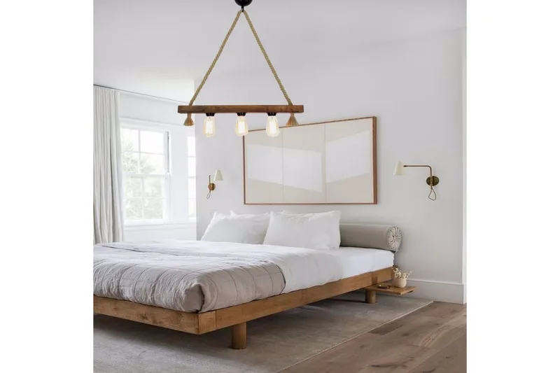 Taklampa Kutuk Valnöt - Brun - Belysning - Inomhusbelysning & lampor - Taklampor & takbelysning - Kökslampa & pendellampa