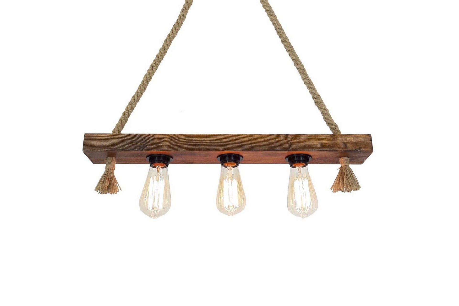 Taklampa Kutuk Valnöt - Brun