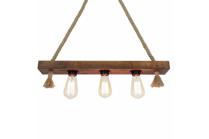 Taklampa Kutuk Valnöt - Brun - Belysning - Inomhusbelysning & lampor - Taklampor & takbelysning - Kökslampa & pendellampa