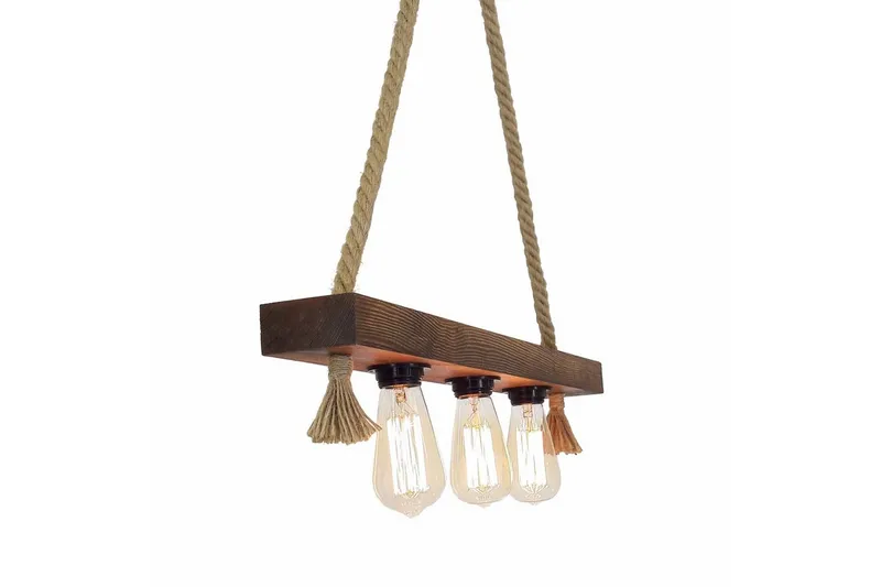 Taklampa Kutuk Valnöt - Brun - Belysning - Inomhusbelysning & lampor - Taklampor & takbelysning - Kökslampa & pendellampa