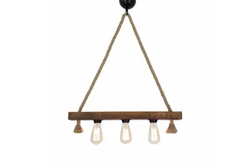 Taklampa Kutuk Valnöt - Brun - Belysning - Inomhusbelysning & lampor - Taklampor & takbelysning - Kökslampa & pendellampa