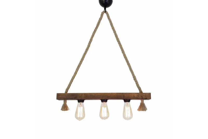 Taklampa Kutuk Valnöt - Brun - Belysning - Inomhusbelysning & lampor - Taklampor & takbelysning - Kökslampa & pendellampa