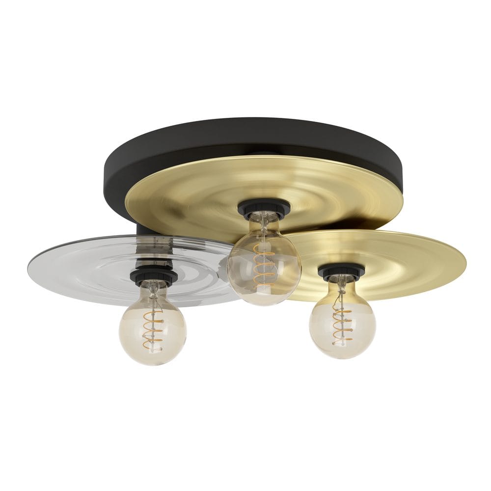 Taklampa Lintmill med 3 lampor - 53 cm