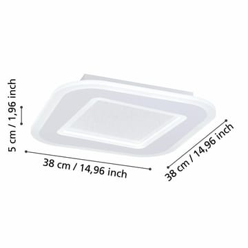 Taklampa Macchioni - 38 cm - Belysning - Inomhusbelysning & lampor - Taklampor & takbelysning - Plafond