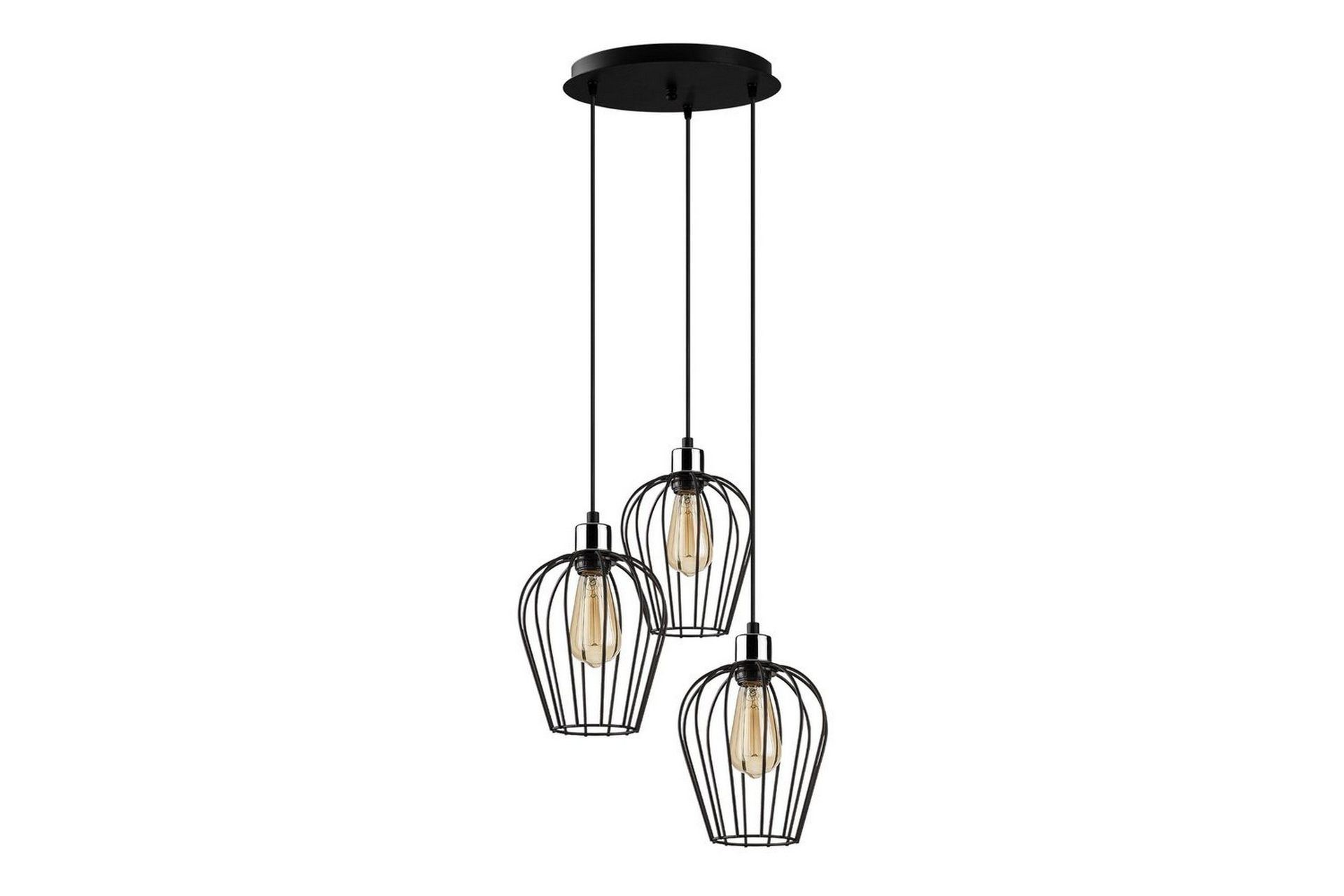 Taklampa Majrulao Svart Sufia - Svart