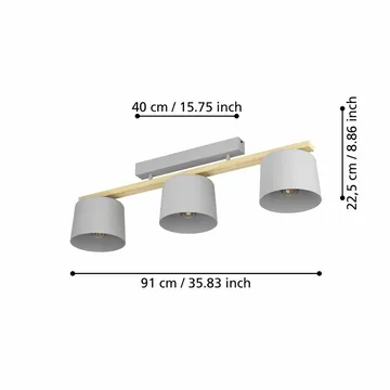 Taklampa Mariel - 19 cm - Belysning - Inomhusbelysning & lampor - Taklampor & takbelysning - Plafond