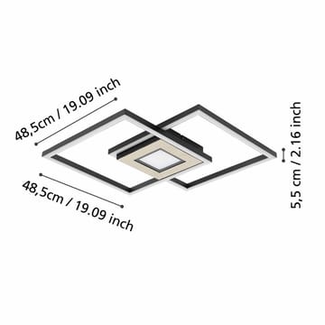 Taklampa Marinello - 48,5 cm - Belysning - Inomhusbelysning & lampor - Taklampor & takbelysning - Plafond