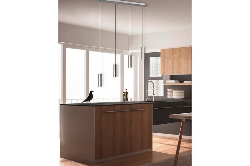 Taklampa Marley - Borstad stål - Belysning - Inomhusbelysning & lampor - Taklampor & takbelysning - Plafond