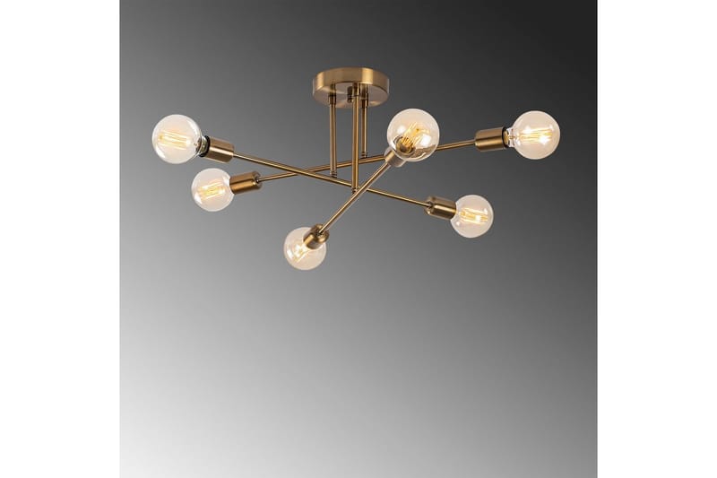 Taklampa Masasada Koppar - Guld - Belysning - Inomhusbelysning & lampor - Taklampor & takbelysning - Plafond