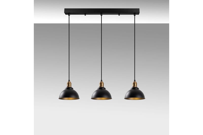 Taklampa Masatsune Tre Svart / Antik - Svart / Antik - Belysning - Inomhusbelysning & lampor - Taklampor & takbelysning - Kökslampa & pendellampa