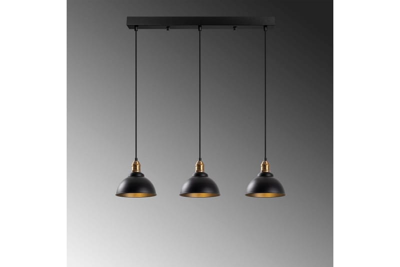 Taklampa Masatsune Tre Svart / Antik - Svart / Antik - Belysning - Inomhusbelysning & lampor - Taklampor & takbelysning - Kökslampa & pendellampa