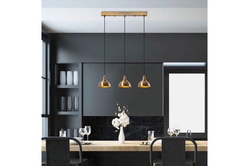 Taklampa Masatsune Tre Vintage - Vintage - Belysning - Inomhusbelysning & lampor - Taklampor & takbelysning - Kökslampa & pendellampa