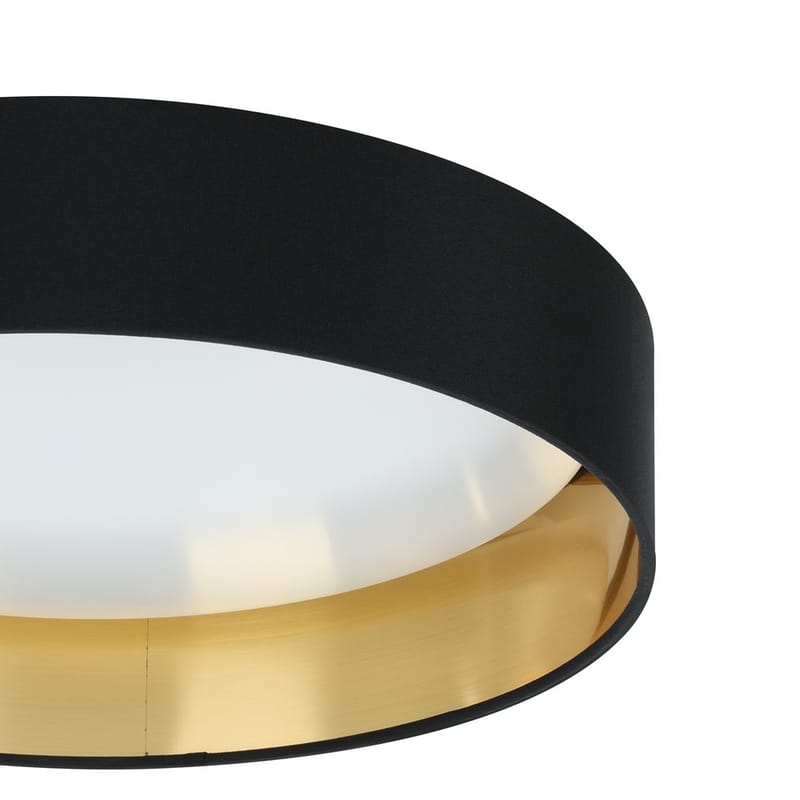 Taklampa Maserlo - Svart/Guld - Belysning - Inomhusbelysning & lampor - Taklampor & takbelysning - Plafond