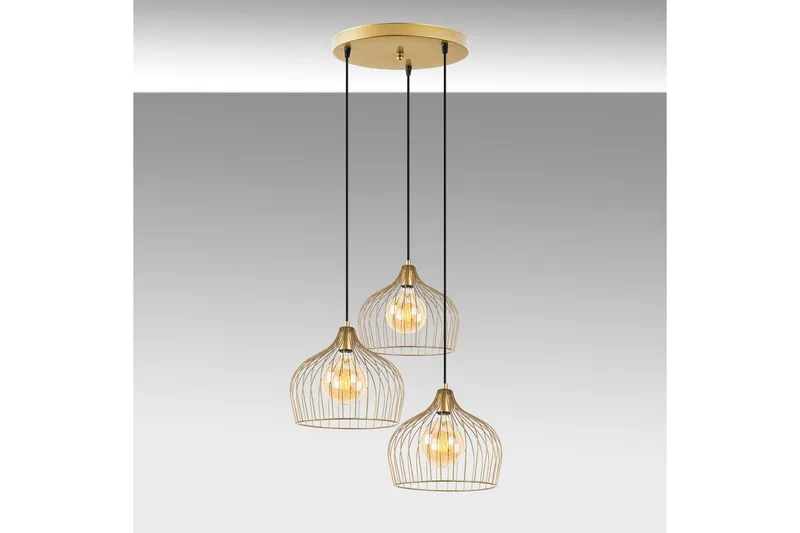 Taklampa Meron Shiny Gold Circle - Guld - Belysning - Inomhusbelysning & lampor - Taklampor & takbelysning - Kökslampa & pendellampa