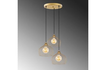 Taklampa Meron Shiny Gold Circle - Guld - Belysning - Inomhusbelysning & lampor - Taklampor & takbelysning - Kökslampa & pendellampa