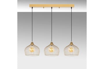 Taklampa Meron Shiny Gold Horizontal - Guld - Belysning - Inomhusbelysning & lampor - Taklampor & takbelysning - Kökslampa & pendellampa