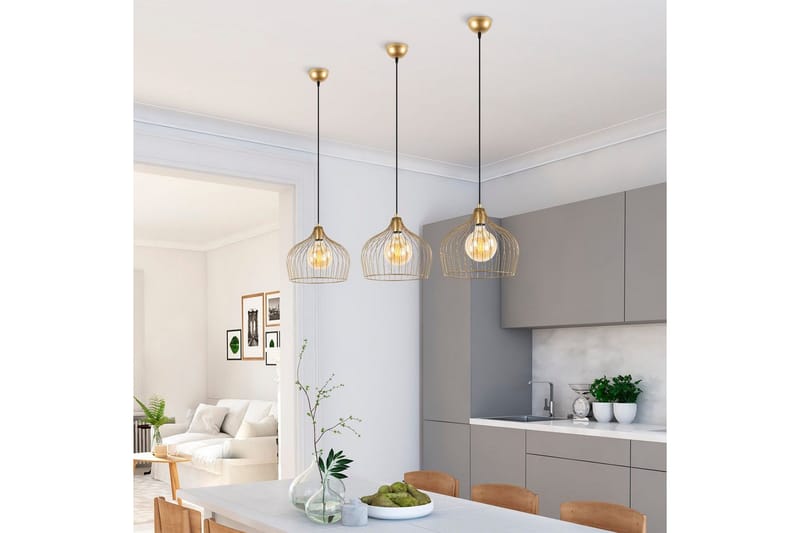 Taklampa Meron Shiny One Gold - Guld - Belysning - Inomhusbelysning & lampor - Taklampor & takbelysning - Kökslampa & pendellampa