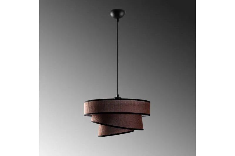 Taklampa Miwako Mörkbrun - Mörkbrun - Belysning - Inomhusbelysning & lampor - Taklampor & takbelysning - Kökslampa & pendellampa