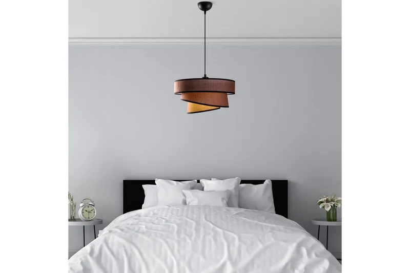 Taklampa Miwako Mörkbrun - Mörkbrun - Belysning - Inomhusbelysning & lampor - Taklampor & takbelysning - Kökslampa & pendellampa