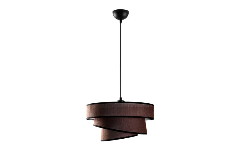 Taklampa Miwako Mörkbrun, Mörkbrun