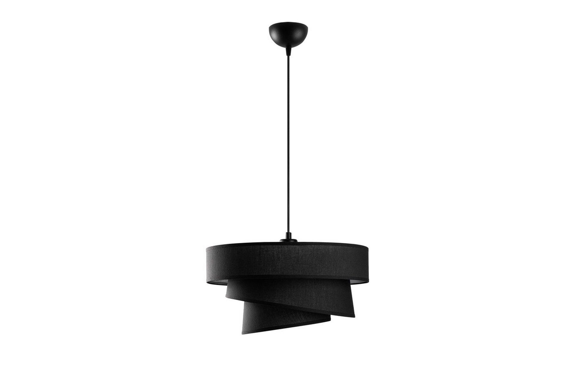 Taklampa Miwako Svart - Svart