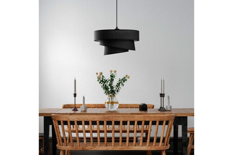 Taklampa Miwako Svart - Svart - Belysning - Inomhusbelysning & lampor - Taklampor & takbelysning - Kökslampa & pendellampa