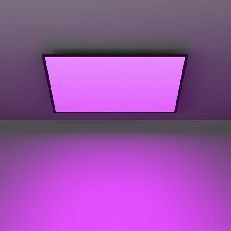 Taklampa Moradillo - Svart, 595x595 mm - Belysning - Inomhusbelysning & lampor - Taklampor & takbelysning - Plafond