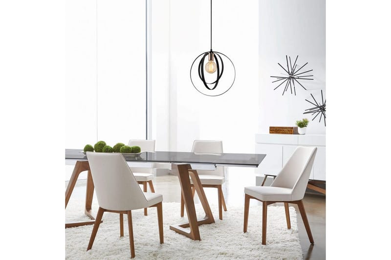 Taklampa Munel Svart - Svart - Belysning - Inomhusbelysning & lampor - Taklampor & takbelysning - Kökslampa & pendellampa