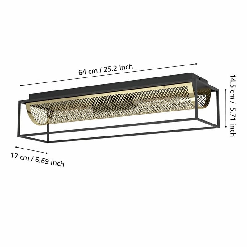Taklampa Nohales - 17 cm - Belysning - Inomhusbelysning & lampor - Taklampor & takbelysning - Plafond