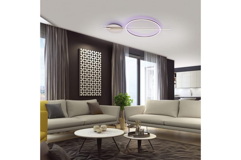 Taklampa Q-Arkoa - 60x6x115 cm - Belysning - Inomhusbelysning & lampor - Taklampor & takbelysning - Plafond