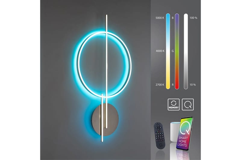 Taklampa Q-Arkoa - 60x6x115 cm - Belysning - Inomhusbelysning & lampor - Taklampor & takbelysning - Plafond