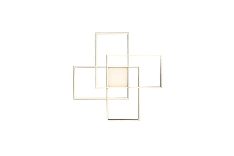Taklampa Q-Asmin - 80x6x80 cm - Belysning - Inomhusbelysning & lampor - Taklampor & takbelysning - Plafond