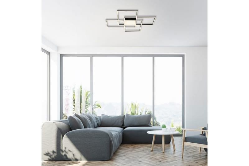 Taklampa Q-Asmin - 80x6x80 cm - Belysning - Inomhusbelysning & lampor - Taklampor & takbelysning - Plafond