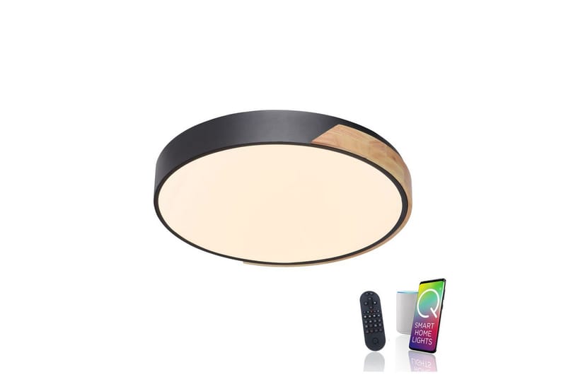 Taklampa Q-Bila - 52x7x51 cm - Belysning - Inomhusbelysning & lampor - Taklampor & takbelysning - Plafond