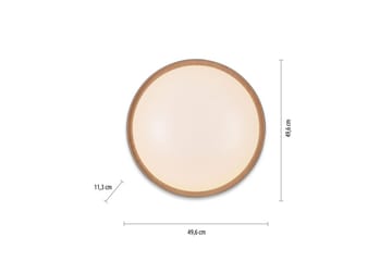 Taklampa Q-Emilia - 50x12x50 cm - Belysning - Inomhusbelysning & lampor - Taklampor & takbelysning - Plafond