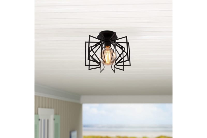 Taklampa Quira Svart - Svart - Belysning - Inomhusbelysning & lampor - Taklampor & takbelysning - Plafond