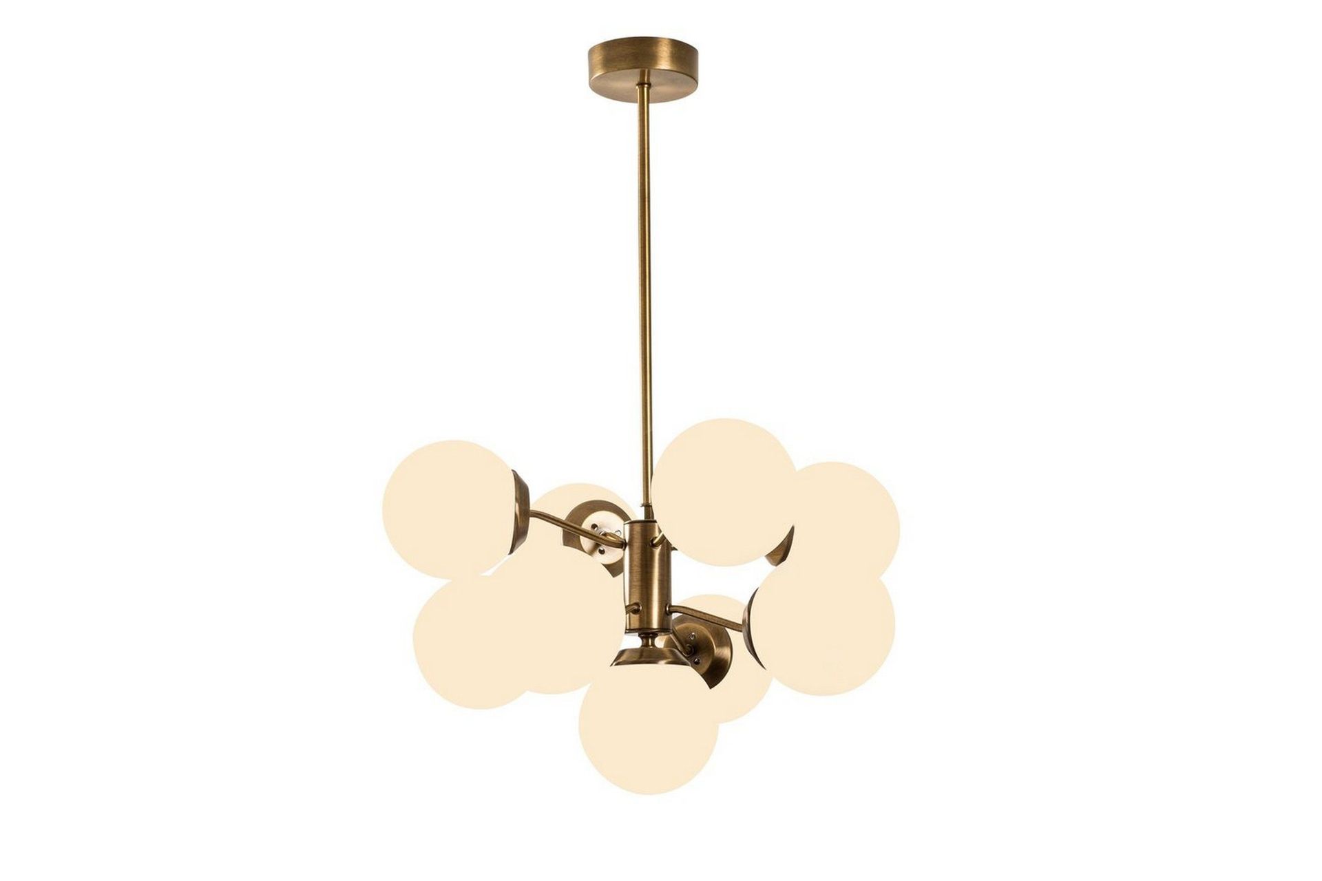 Taklampa Ranpal Bouquet Vintage / Vit - Vit